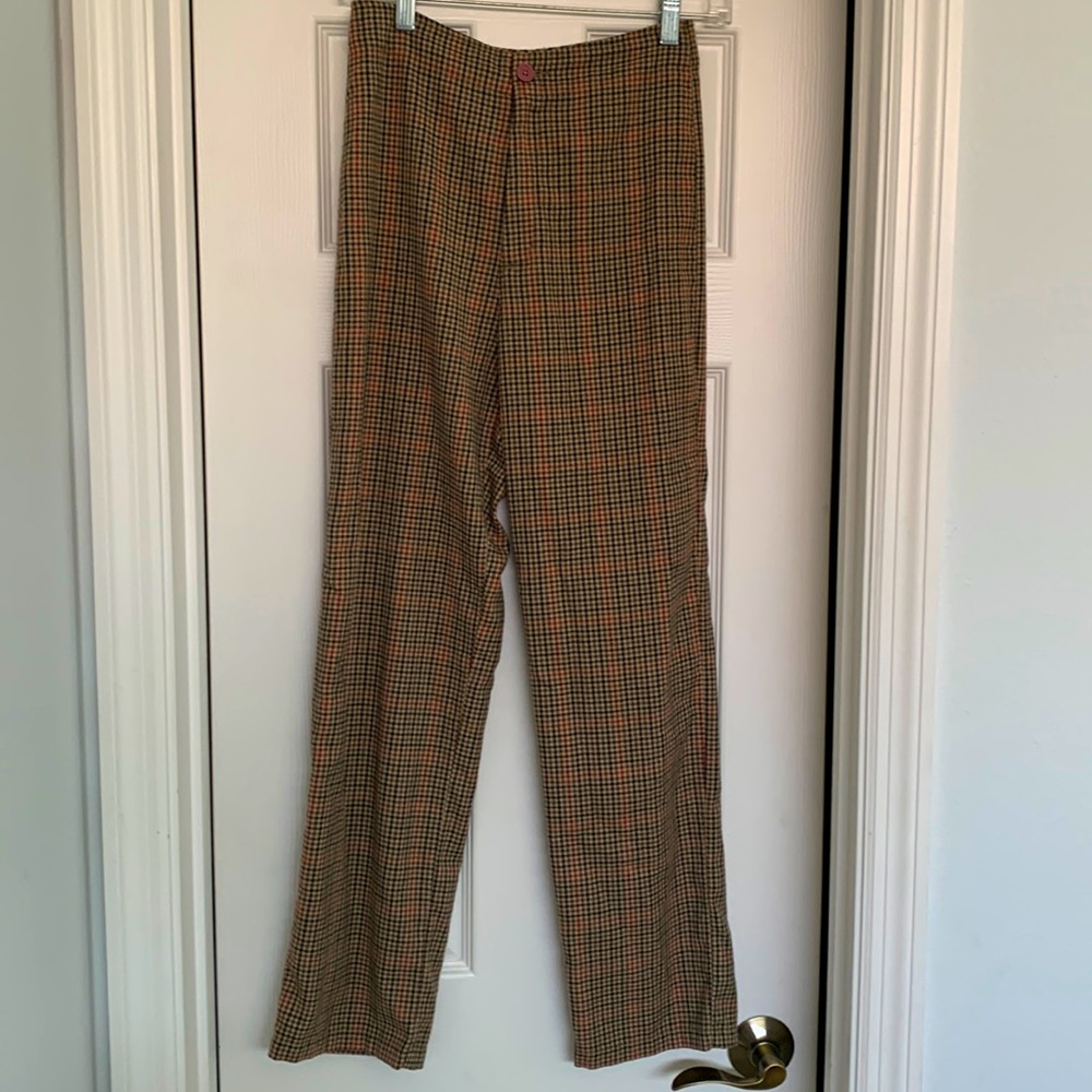 Brandy Melville plaid pants